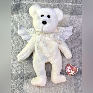 Ty Beanie Babies Herald The Angel Bear